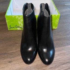 Sam Edelman Lea Heeled Booties - Black